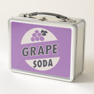 UP   Grape Soda Metal Lunch Box