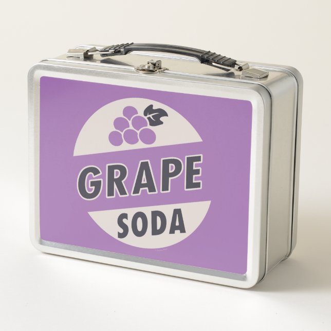UP | Grape Soda Metal Lunch Box (Front)