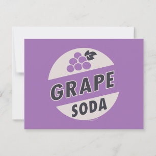 UP   Grape Soda Postcard