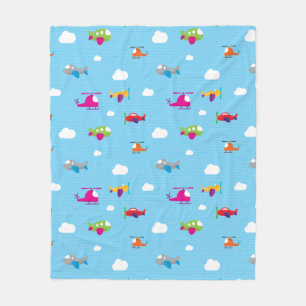 Up in the Air Fleece Blanket