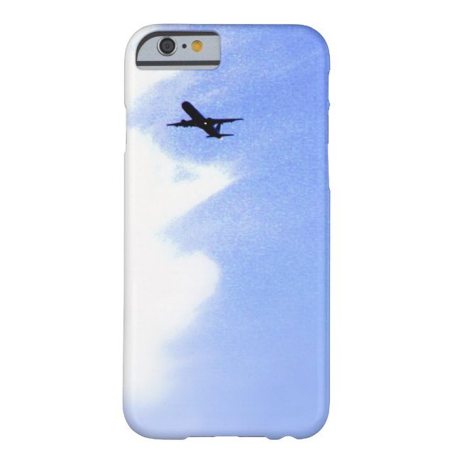 Up in the Blue Sky l In-Flight Airplane Case-Mate iPhone Case (Back)