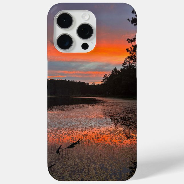 Up in the Northwoods Scenic Phone Case (Back)