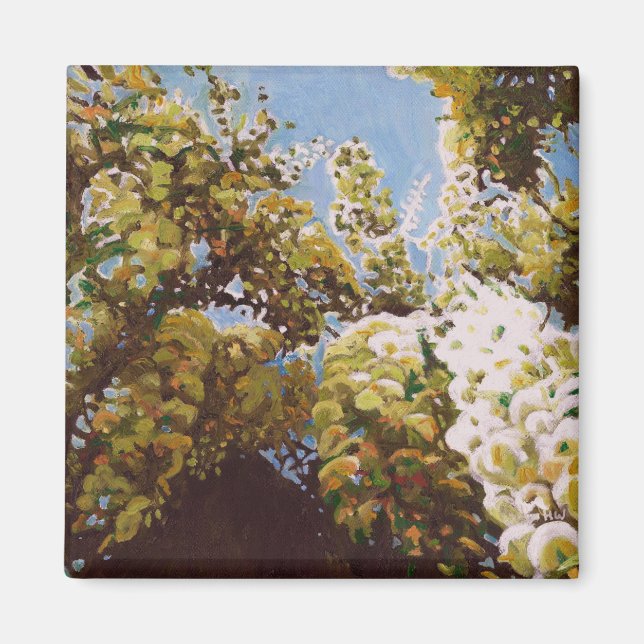 Up into wisteria 2011 magnet (Front)