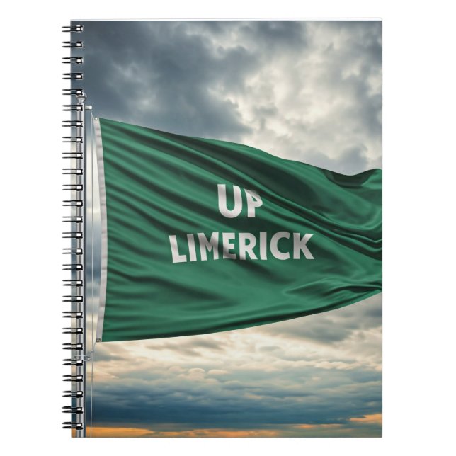 Up Limerick Spiral Notebook (Front)