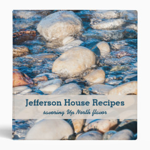 Up North Lake House Recipe Book Binder