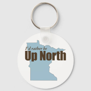 Up North - Minnesota Keychain