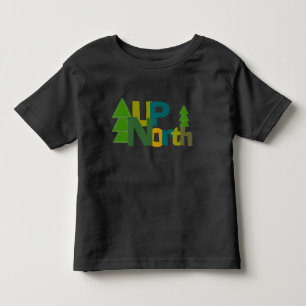 Up North Pines Trees Toddler T-shirt