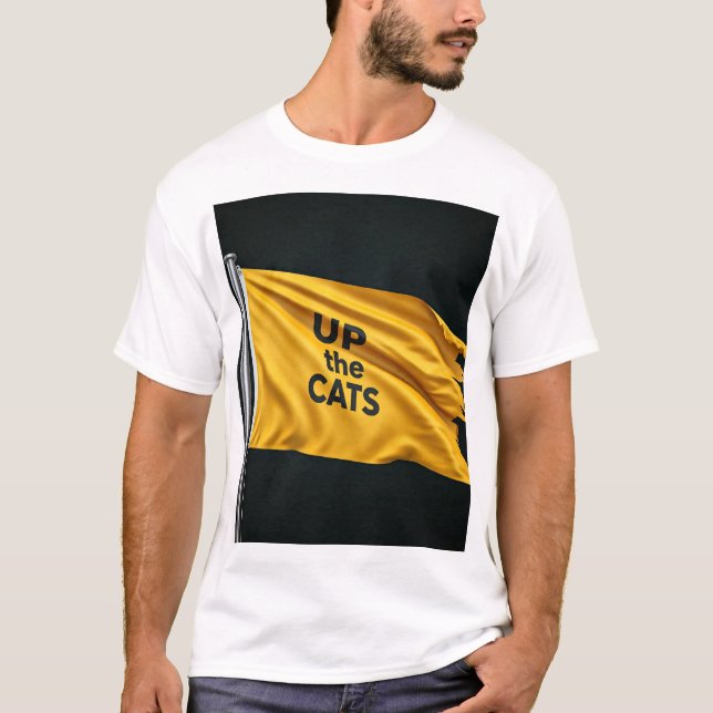 Up the Cats T-Shirt (Front)