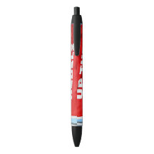 Up the Rebels themed Black pen