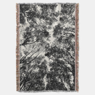 Up Through The Trees, 2018 SVP Images Throw Blanket