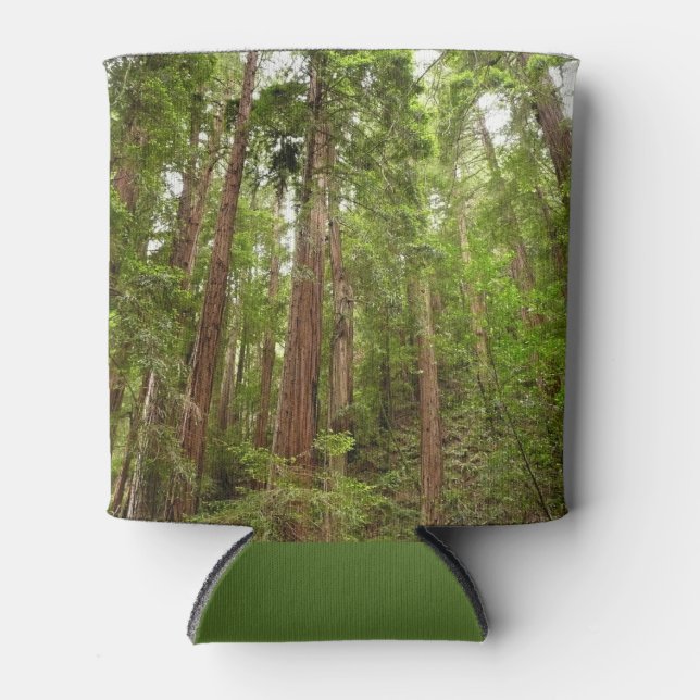 Up to Redwoods I at Muir Woods National Monument Can Cooler (Front)