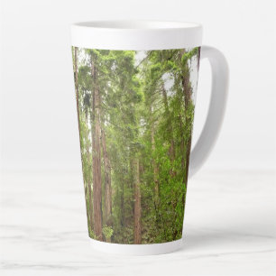 Up to Redwoods I at Muir Woods National Monument Latte Mug