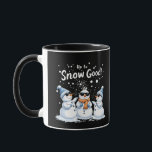 Up to Snow Good Funny Snowman Christmas  Mug<br><div class="desc">snowman humour,  christmas snowman,  santa hat,  christmas 2024,  holiday humour,  chilling snowman,  snowflakes christmas,  christmas fun,  festive design,  snowman lovers,  santa graphic,  holiday spirit,  funny snowman</div>