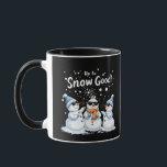 Up to Snow Good Funny Snowman Christmas  Mug<br><div class="desc">snowman humour,  christmas snowman,  santa hat,  christmas 2024,  holiday humour,  chilling snowman,  snowflakes christmas,  christmas fun,  festive design,  snowman lovers,  santa graphic,  holiday spirit,  funny snowman</div>