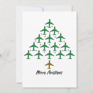 Up Up and Away for Christmas Holiday Card