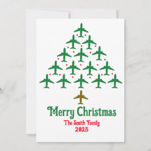 Up Up and Away for Christmas Invitation