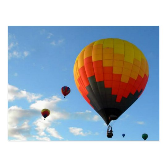 Up Up and away in my beautiful baloon lalala Postcard