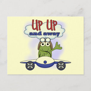 Up Up and Away Tshirts and Gifts Postcard