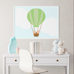 Up, Up and Away! Twins Children's Wall Art