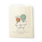 Up Up and Away Vintage Balloon Baby Shower