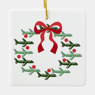 Up Up and Away Wreath Ornament