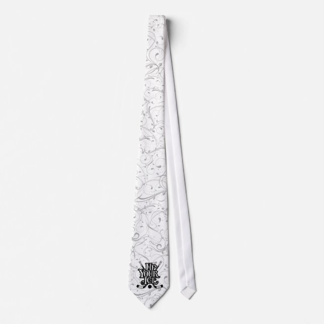 Up Your Ice (Hockey) Tie (Front)
