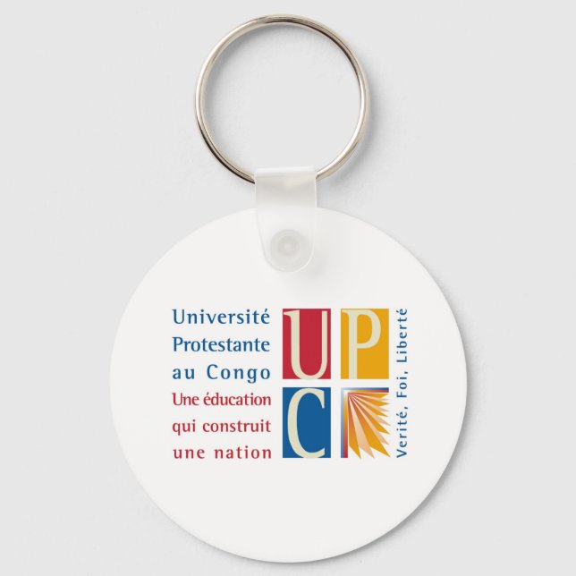 UPC Logo Keychain (Front)