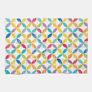 Upcycle Style Rainbow Medallions by CTP Kitchen Towel
