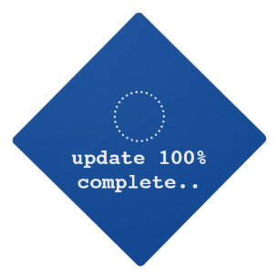 update complete graduation cap topper