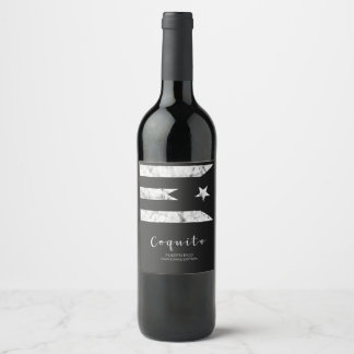 UPDATED Coquito Flag black label Puerto rico
