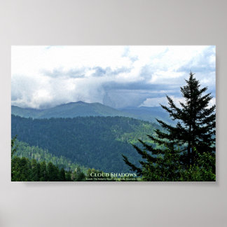 Updated Kuwohi, Clingmans Dome, Great Smokies, USA Poster