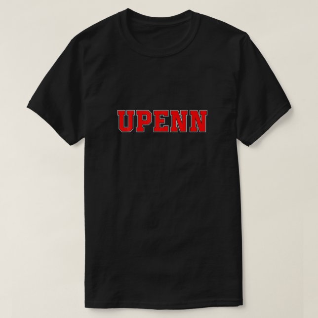 UPenn Athletic University College Alumni Style T S T-Shirt (Design Front)