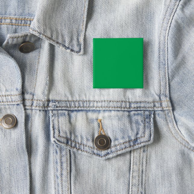 Upgrade Your Web Design with a Green Background 2 Inch Square Button (In Situ)