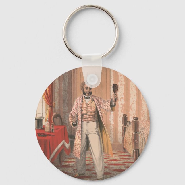 Uphams Hair Dye, Circa 1864 Keychain (Front)