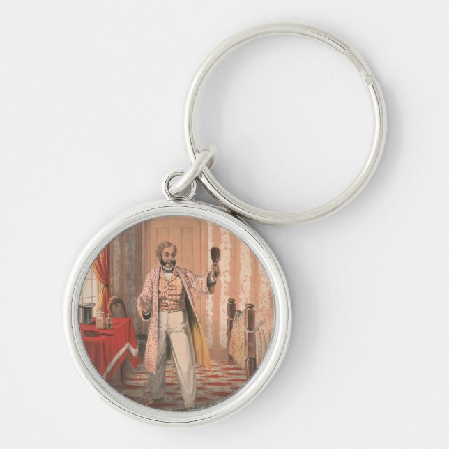 Uphams Hair Dye, Circa 1864 Keychain (Front)