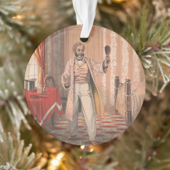 Uphams Hair Dye, Circa 1864 Ornament (Tree)