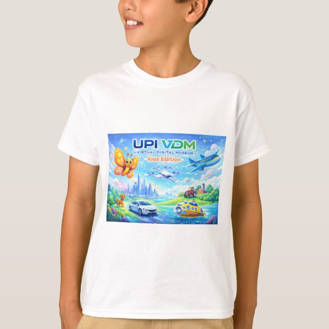 UPI Virtual Digital Museum-Kids Edition T-Shirt (Front)