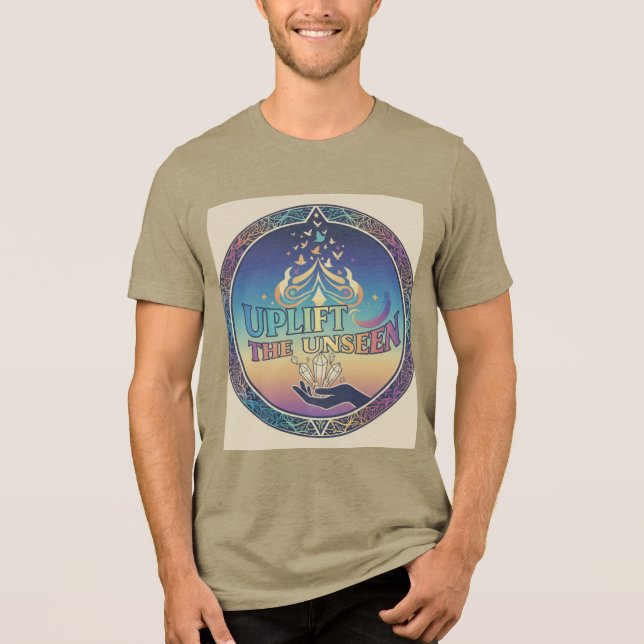Uplift the Unseen – Empowerment Graphic Tee (Front)