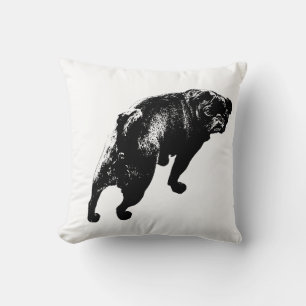 Uplifted Gaze, Calm Assurance Throw Pillow