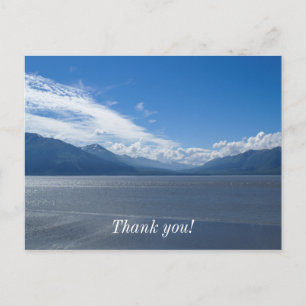 Uplifting Alaska Mountains Postcard