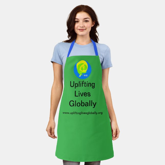 Uplifting Lives Globally, Apron - Green (Worn)