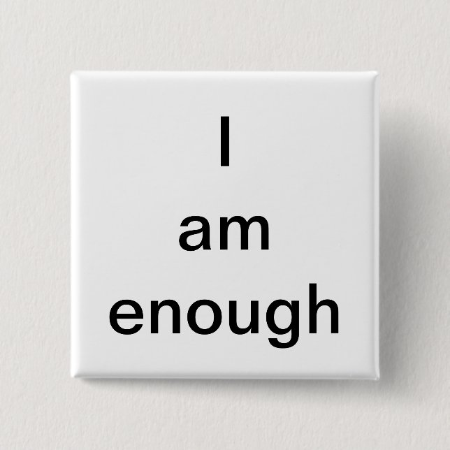 Uplifting magnet 2 inch square button (Front)