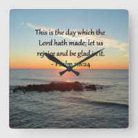 UPLIFTING PSALM 118:24 SUNRISE PHOTO DESIGN