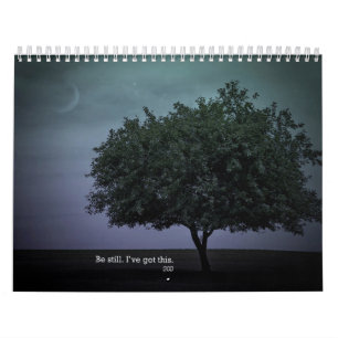 uplifting quotes and photography blend calendar