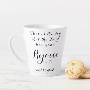 Uplifting Rejoice and Be Glad Mug