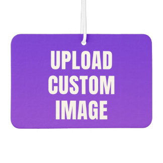 Upload 2 Custom Image - Add Your Own To Print On A Air Freshener