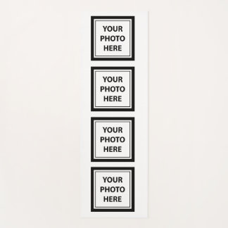 Upload 4 Photos – Customize Picture Yoga Mat