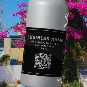 Upload a QR code or Logo   Transperant & Black