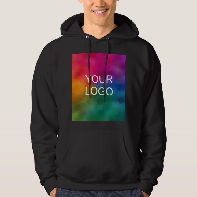 Upload Add Image Logo Photo Template Custom Hoodie (Front)