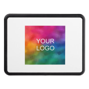 Upload Business Logo Here Modern Simple Template Trailer Hitch Cover